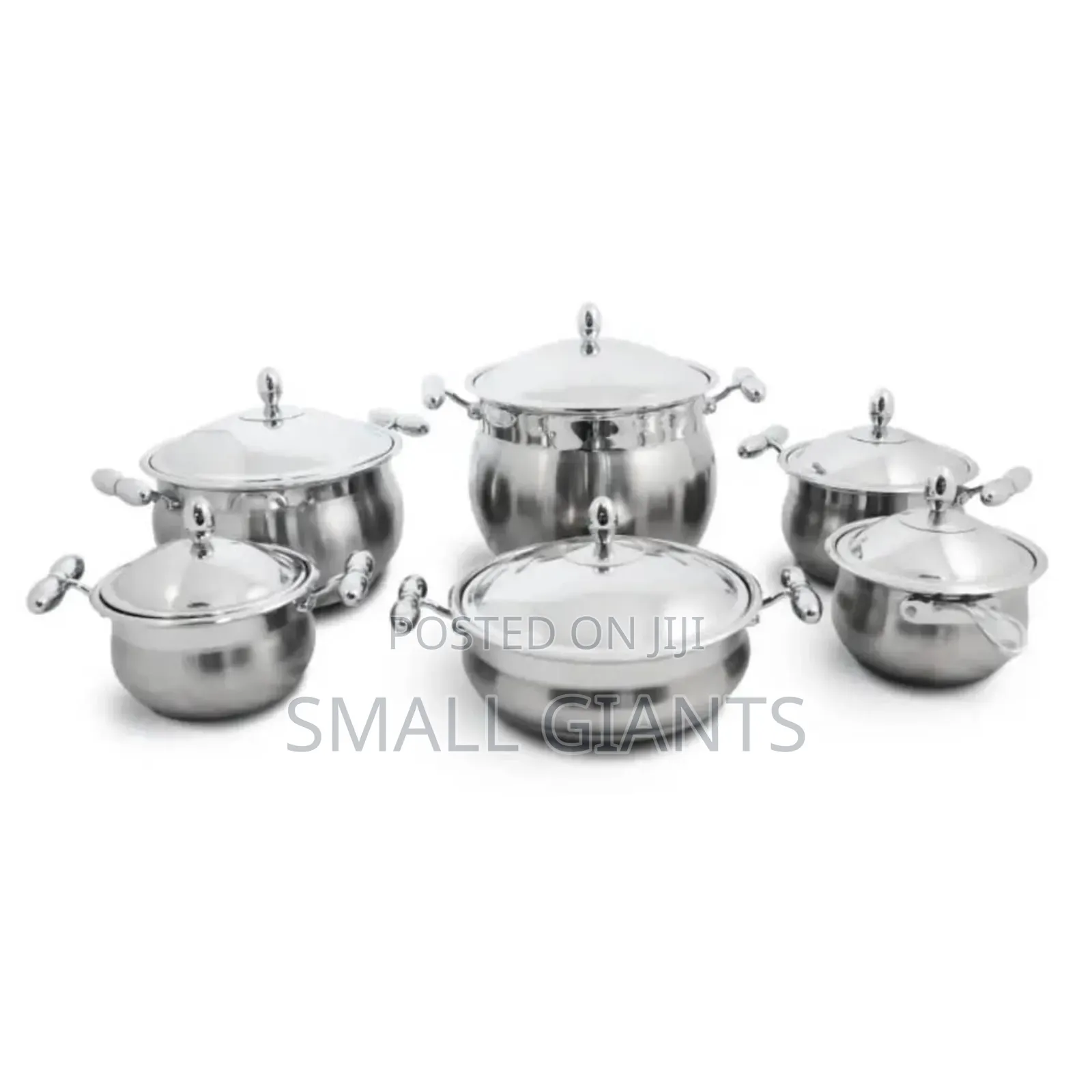 Prandelli 12-Piece Stainless Steel Cookware Set