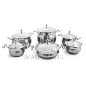Prandelli 12-Piece Stainless Steel Cookware Set