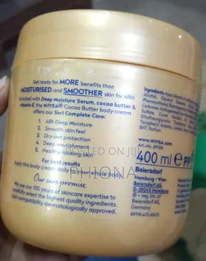 Nivea Body Cream With Cocoa Butter