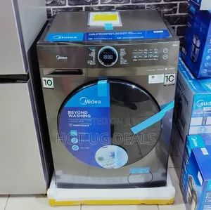 Midea 10kg Front Loader Washing Machine - Grey