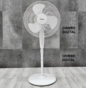 Midea Electric Stand Fan - White