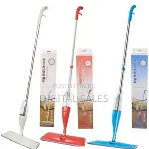 Spray Mop for Cleaning Floors With Refillable Bottle-