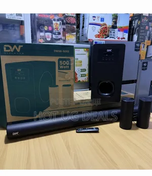 Digiwave 5002 5.1 Channel Wireless Soundbar System.  500w