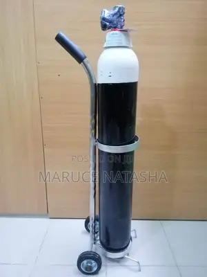 10l Oxygen Cylinder With a Trolley