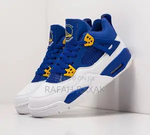 Original Air Jordan 4 Retro “Curry Warriors” Sneakers