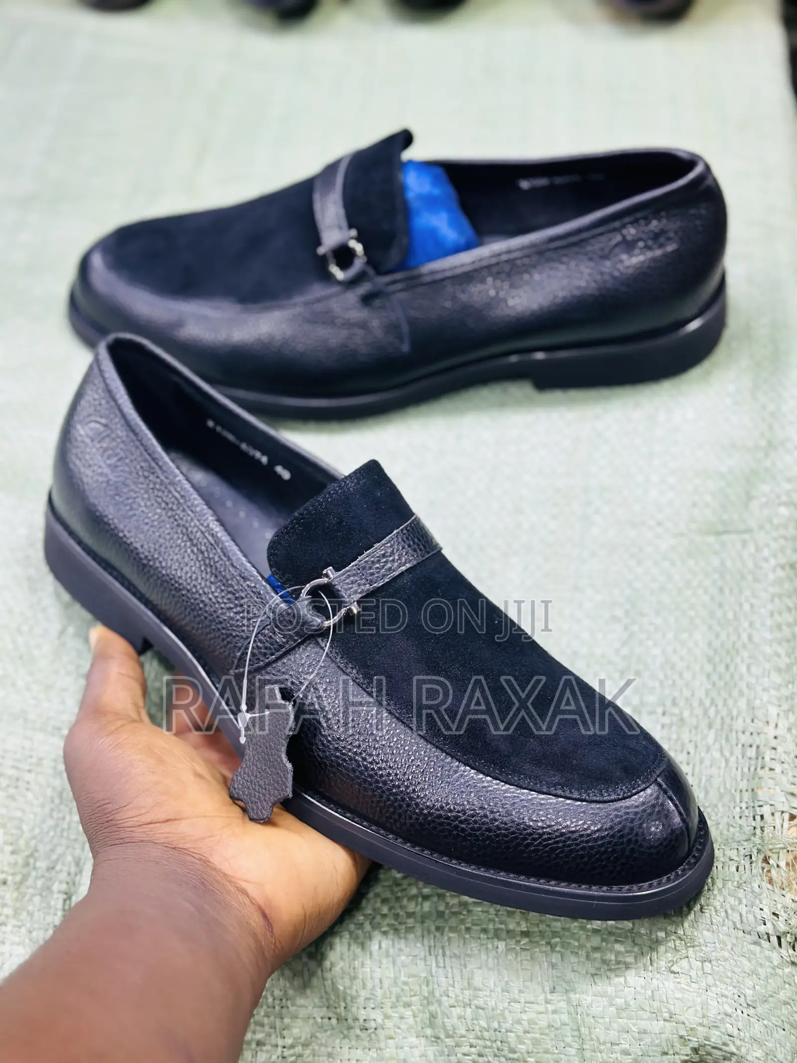 Original Clarks Leather/Suede Patent Formal/Gentle Shoes