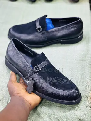 Original Clarks Leather/Suede Patent Formal/Gentle Shoes