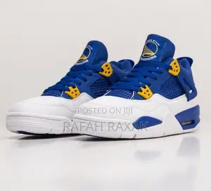 Original Air Jordan 4 Retro “Golden State Worriers” Sneakers
