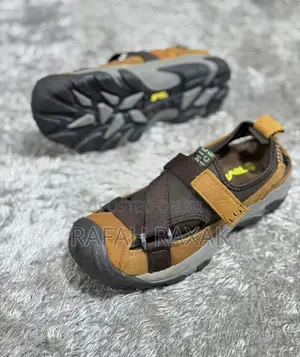 Original Men’S Brown Teva Casual Summer Scholar Sandals