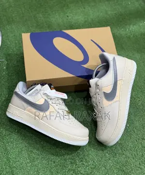 Original Custom Leather Nike Air Force 1 07 Low Sneakers