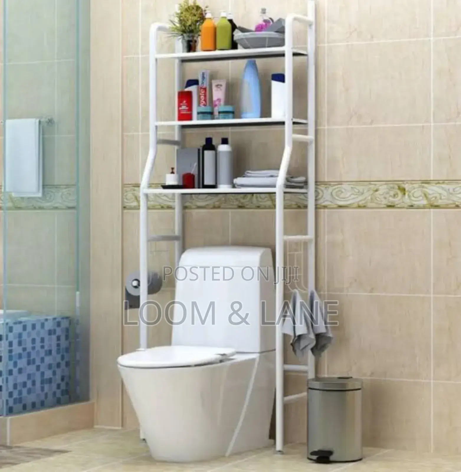 Over the Toilet Rack Bathroom Organizer