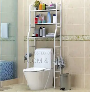 Over the Toilet Rack Bathroom Organizer