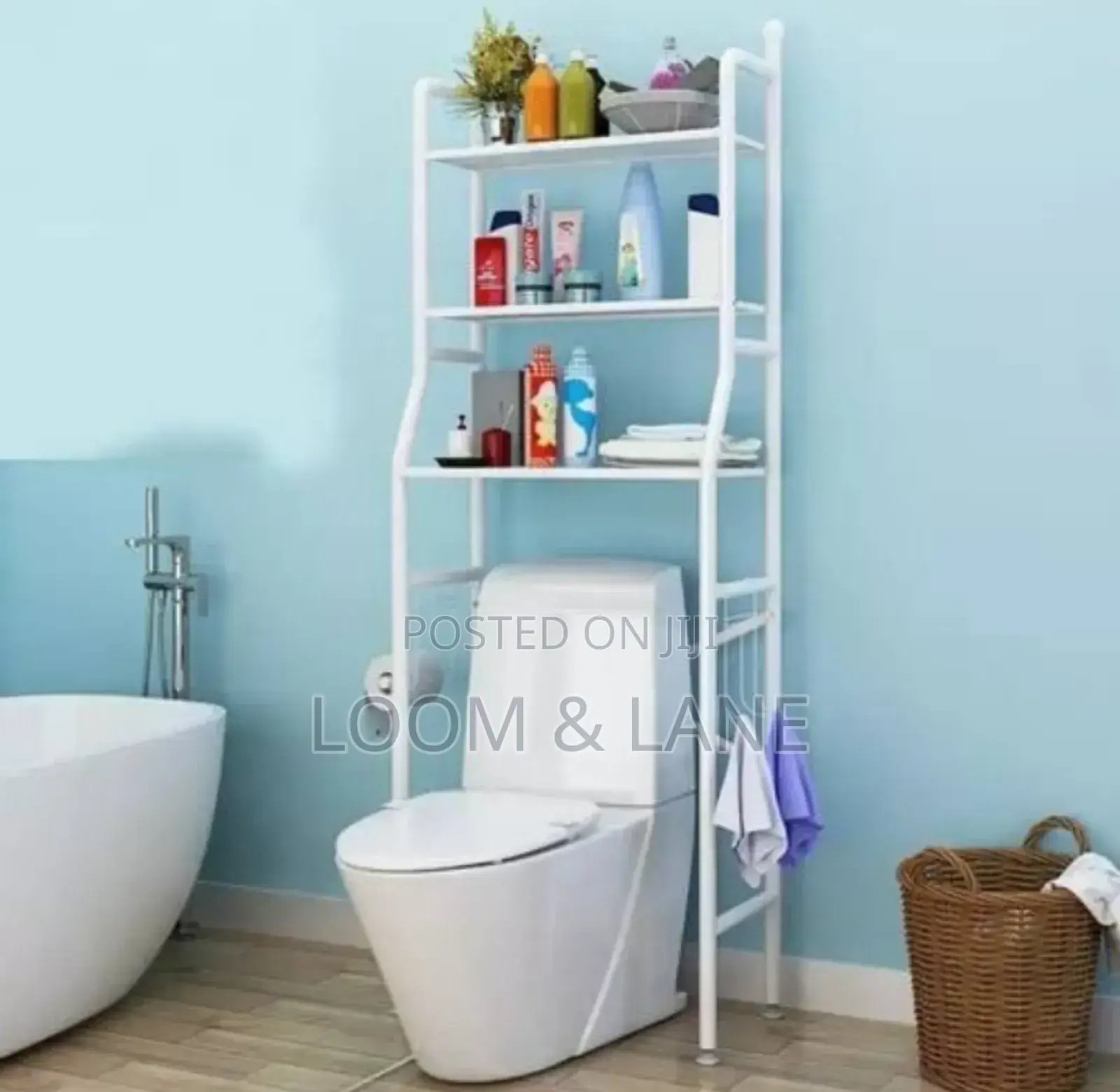 Over the Toilet Rack Bathroom Organizer