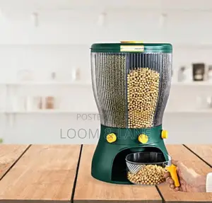 4 in 1 Round Shaped Cereal Food Dispenser