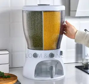 4 in 1 Round Shaped Cereal Food Dispenser