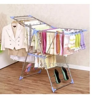 Portable Steel Clothes Hanger Clothes Drying Rack