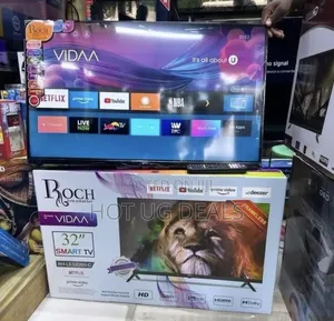 Roch 32 Inch Smart Android Frameless Hd Led Tv  With Netflix