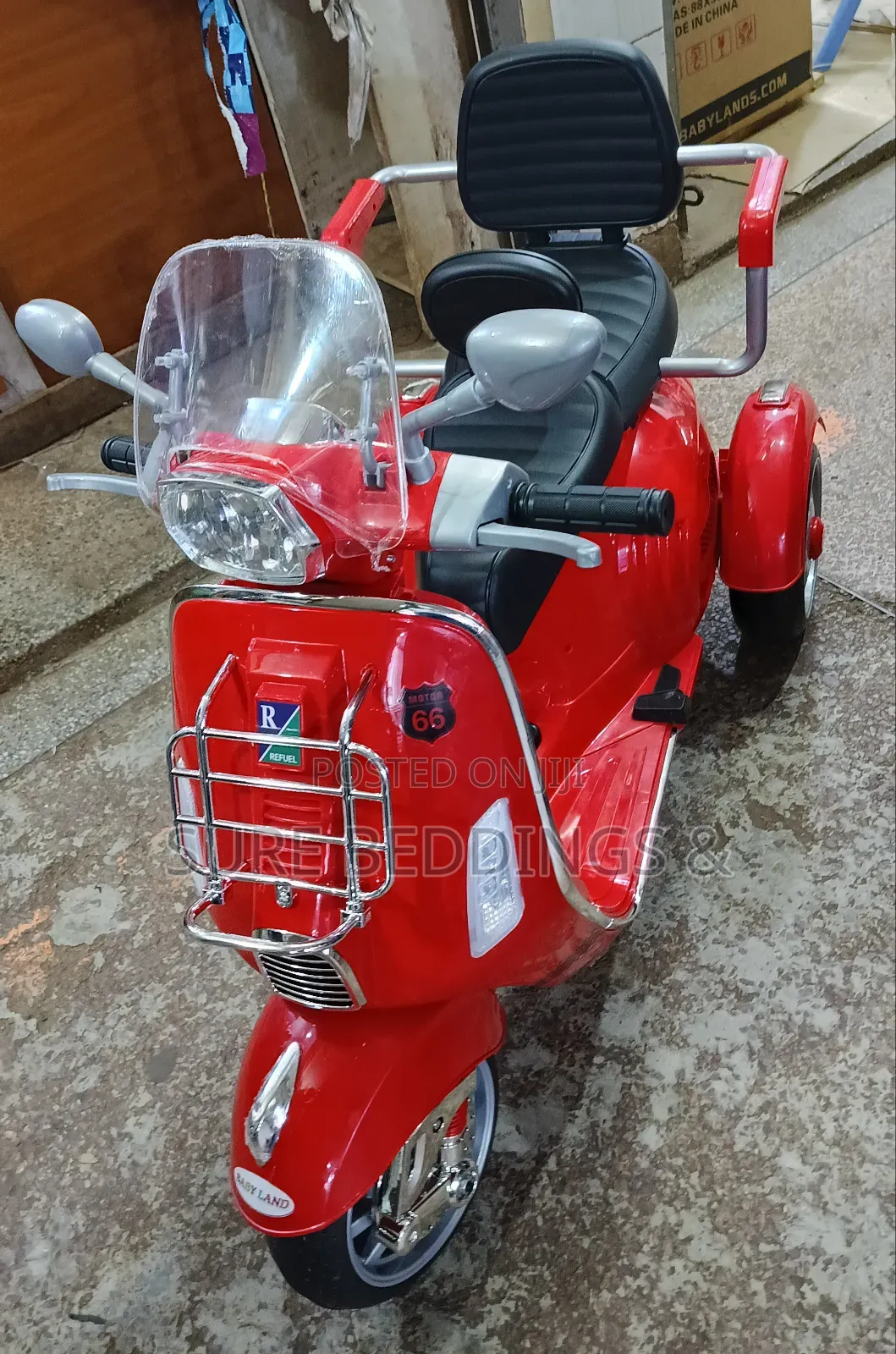 Double Sitters Rechargeable Moto Bike