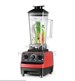2 Liters Heavy Duty Commercial Blender - Red&Black