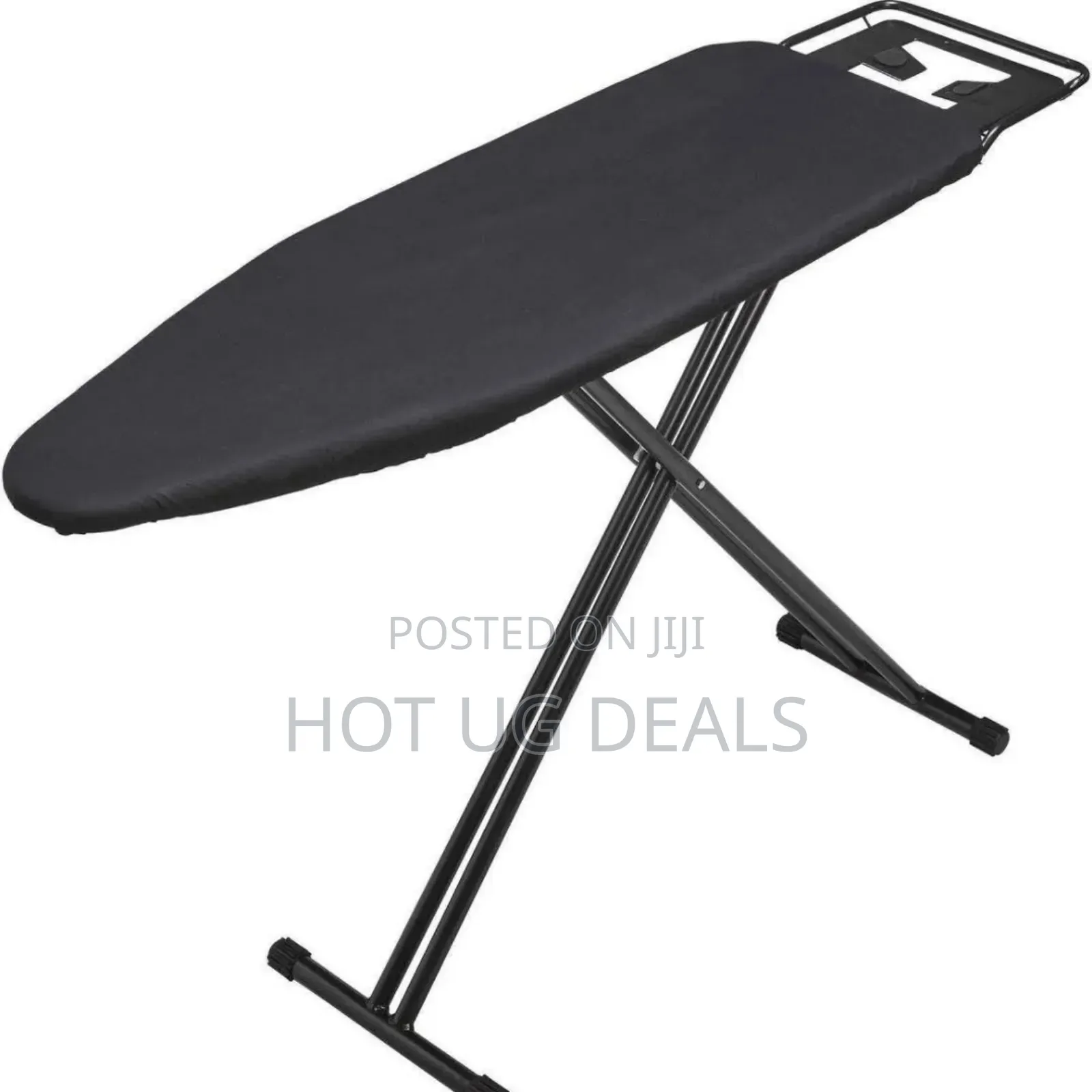 Large Foldable Ironing Board With Aluminum Stands-grey.