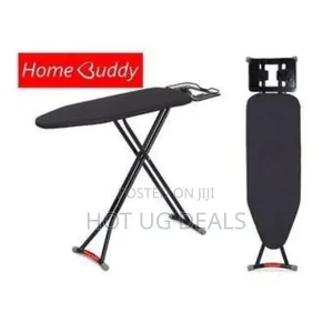 Large Foldable Ironing Board With Aluminum Stands-grey.