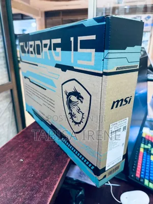 New Laptop MSI Cyborg 15 16GB Intel Core I7 SSD 512GB