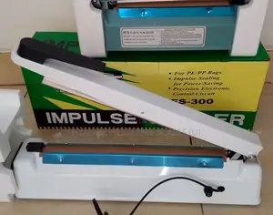 Manual Impulse Sealer Poly Bag Heat Seal Machine 300mm Impulse Sealer