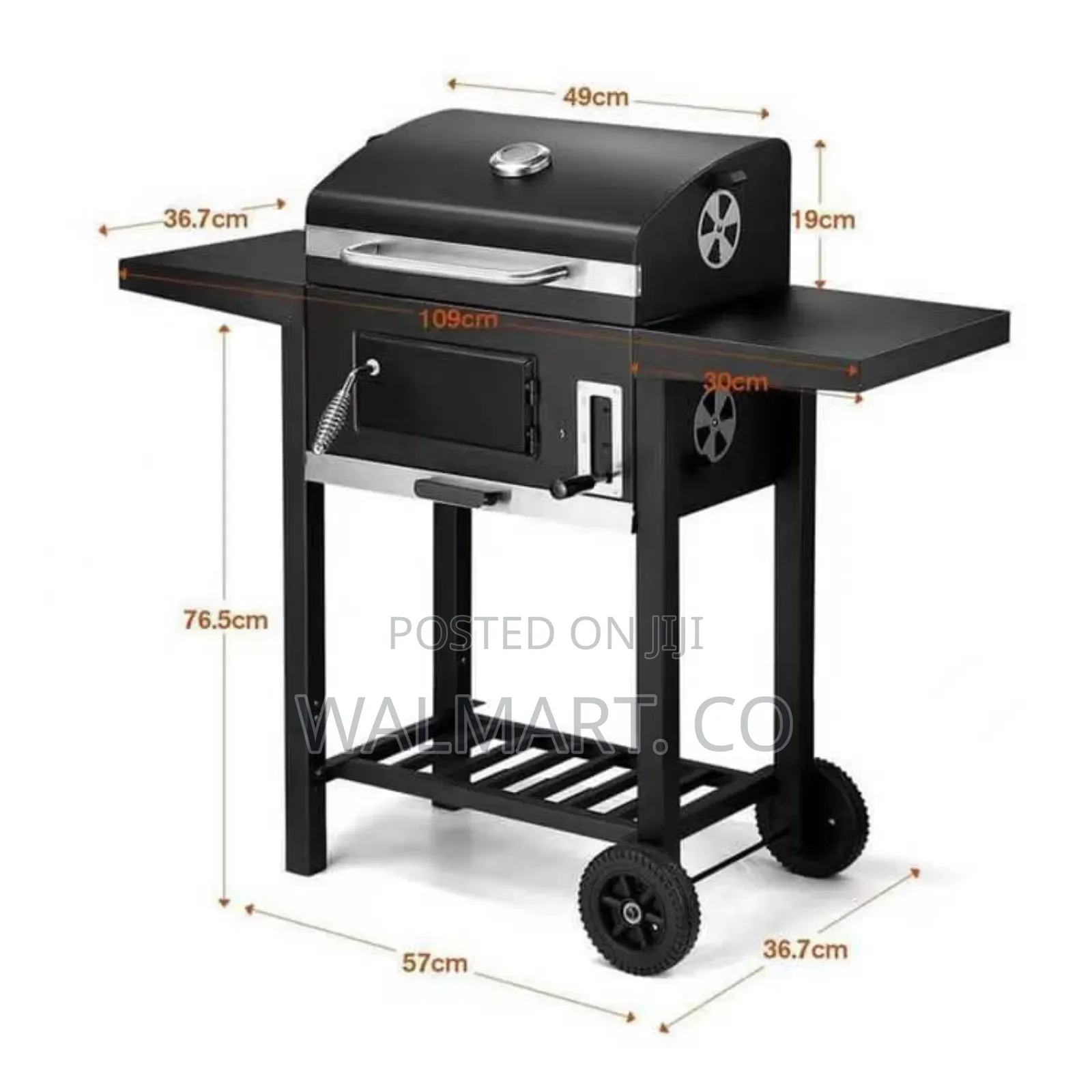 Stainless Steel Charcoal Barbeque Grill