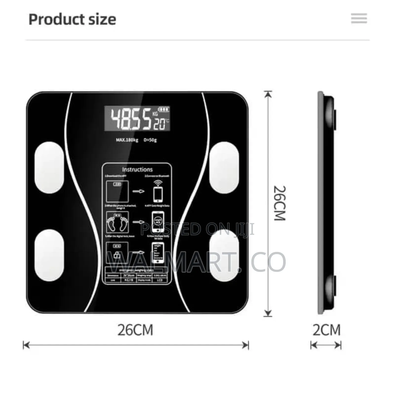 Smart Body Fat Scale