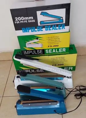 Impulse Heat Sealer Plastic Film 200mm Sealing Machine