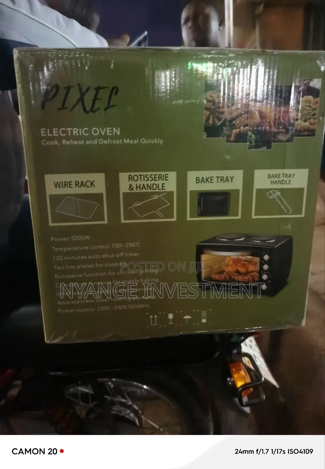 Oven 45litres Pixel Brand