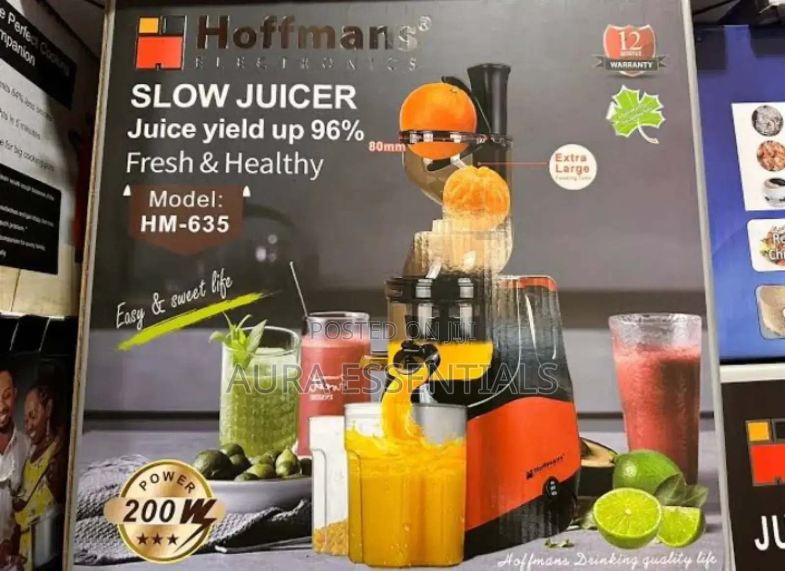 Unique Hoffmans Slow Juicer