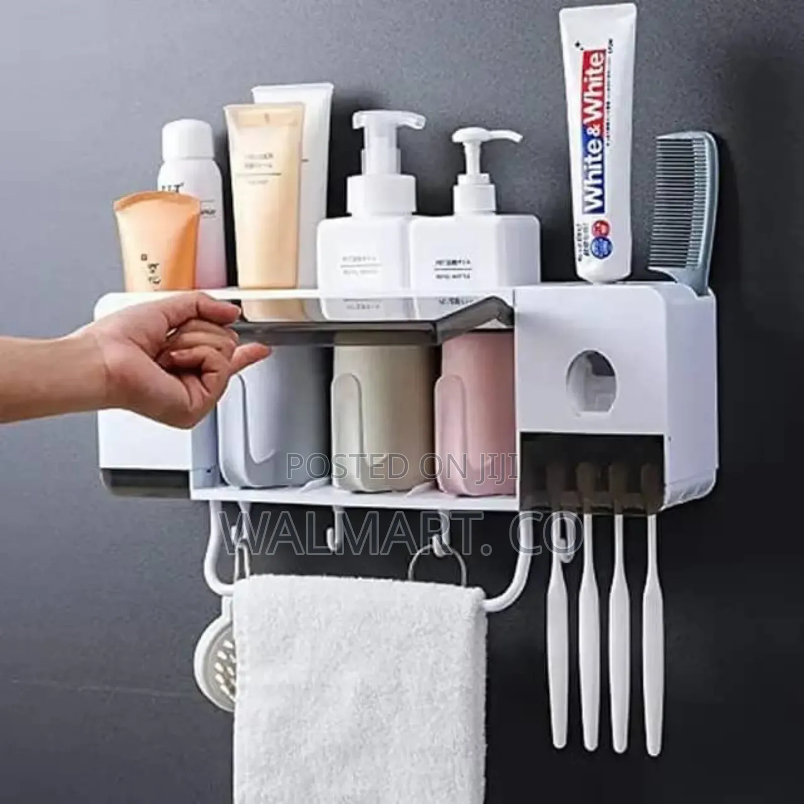 Wall Mount Tooth Paste Dispenser