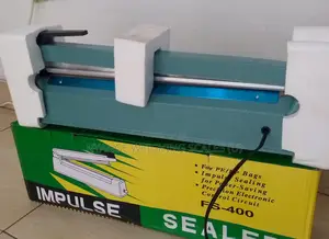 Aluminum Body Sealing Machine 400mm Sealer Electronic Impulse Sealer