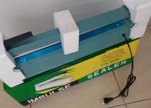 Electric Heat Sealing Machine. 400mm Snacks Impulse Sealing Machine