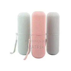 Portable Toothbrush Paste Cap Travel Case Storage Holder