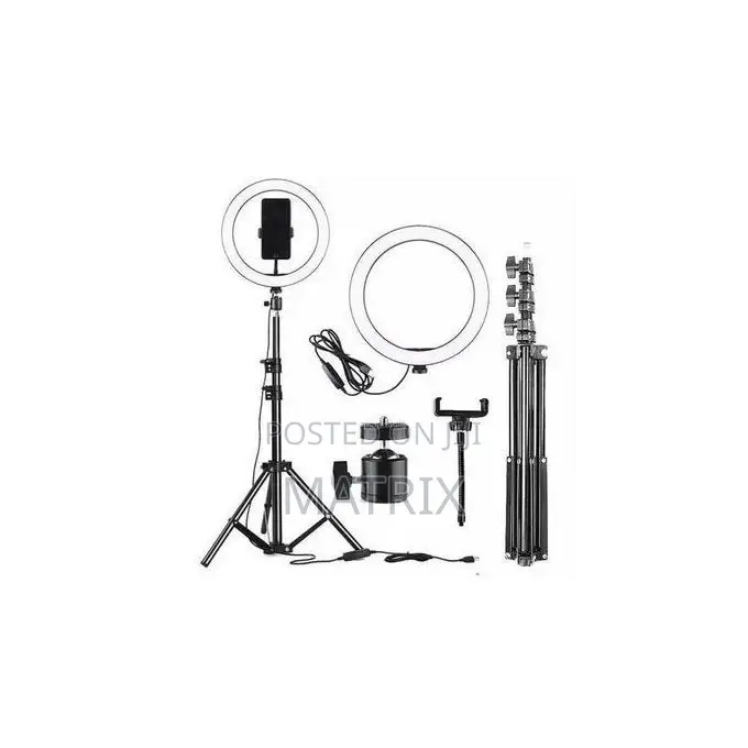 10 Inch Ring Light With Stand, For Live Stream