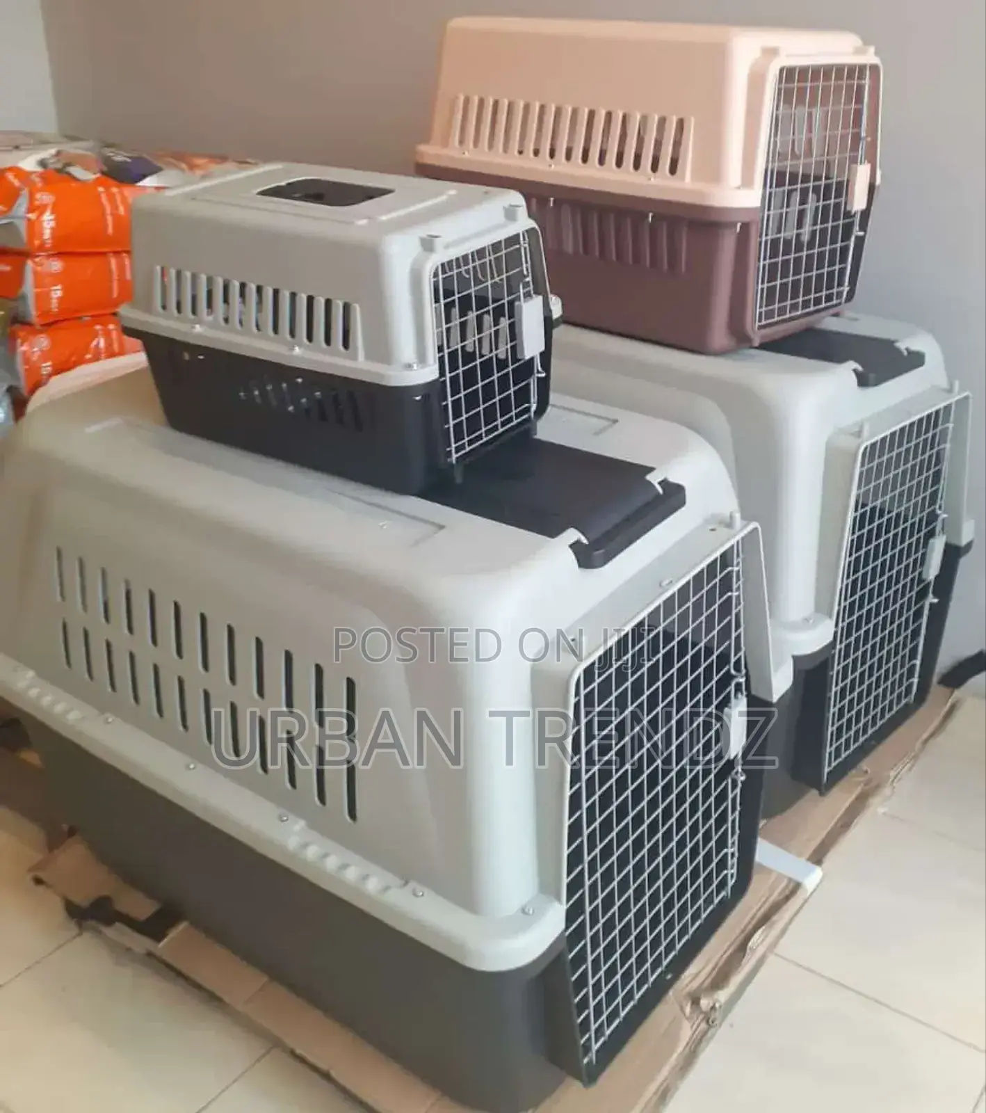 Several Pet Carriers,
