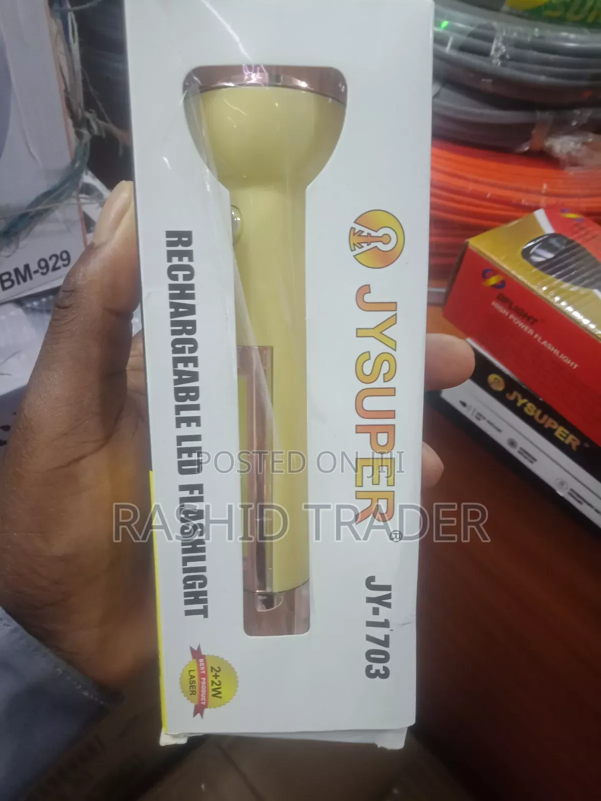 Jy Super Rechargeable Led Flashlight