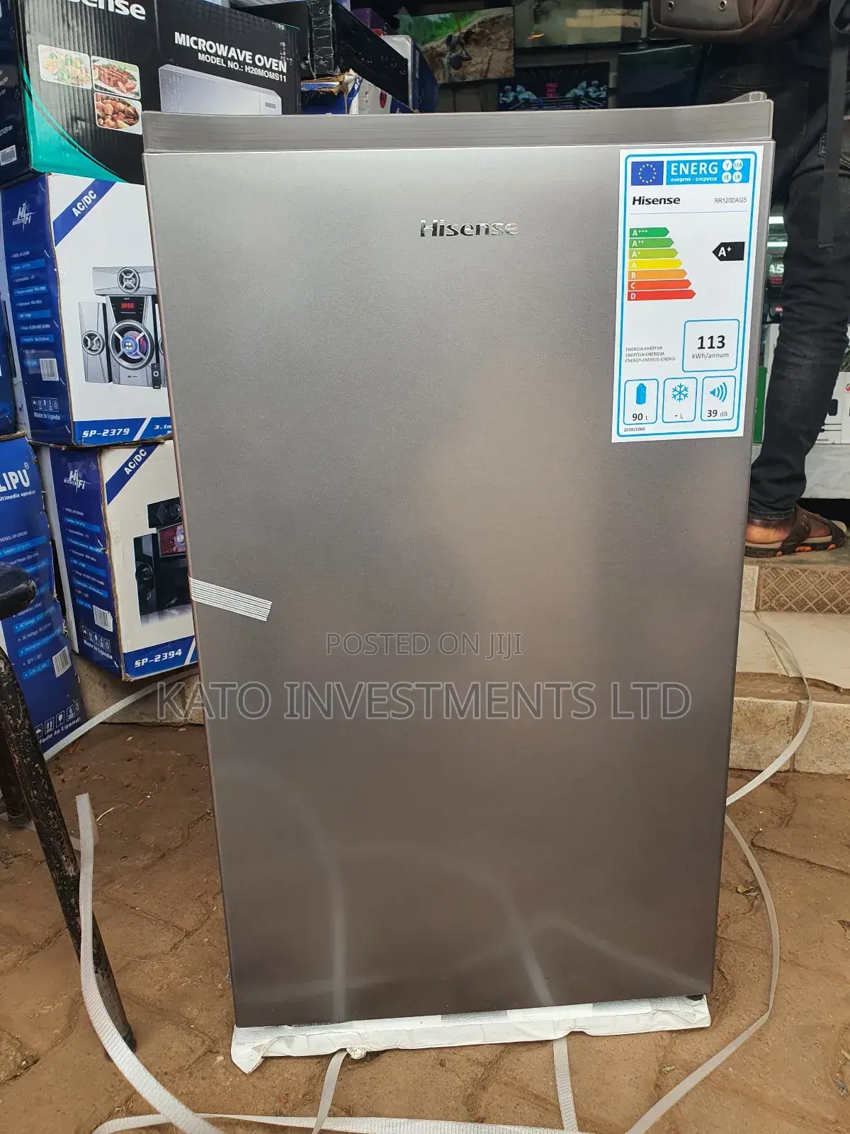 Hisense Single Door 120l Rr120dags