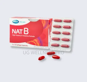 Nat B High Strength B Complex 30 Capsules