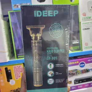 Ideep Hair Clipper Rechargeable,Blue Deep Hair Trimmer