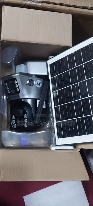 Solar Camera With Solar Light