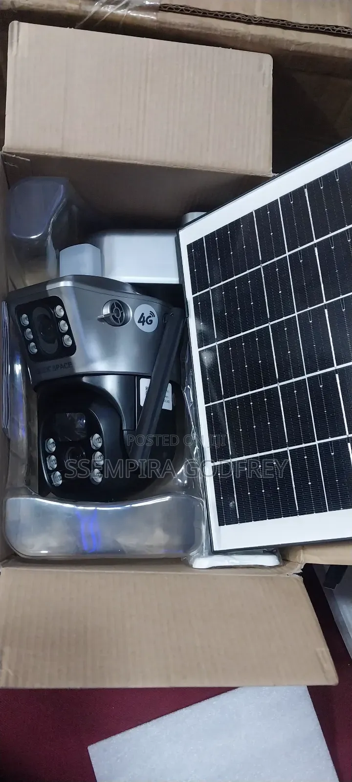 Solar Camera With Solar Light