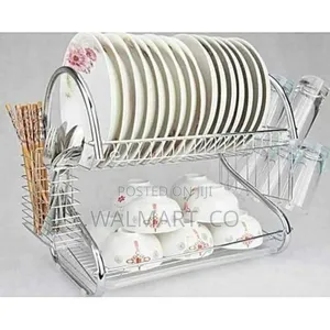 2 Tier Stainless Dish Rack