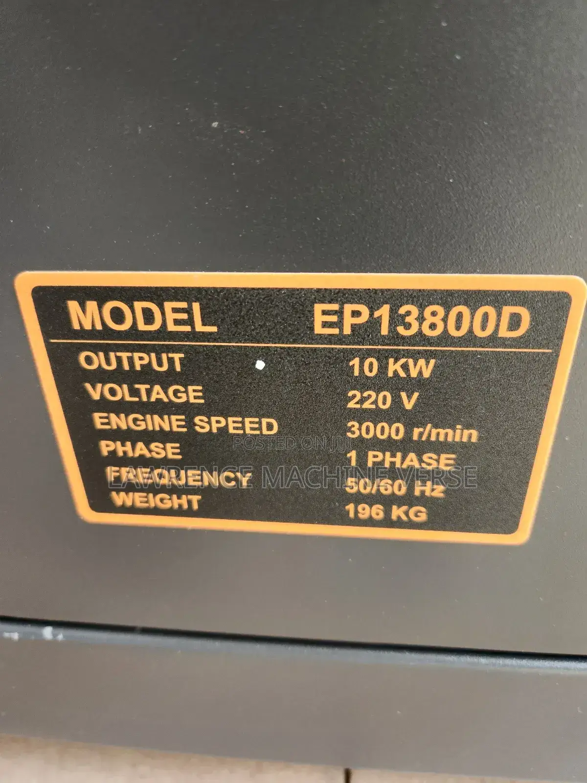 Silent Diesel Generator 10kva Japan Made