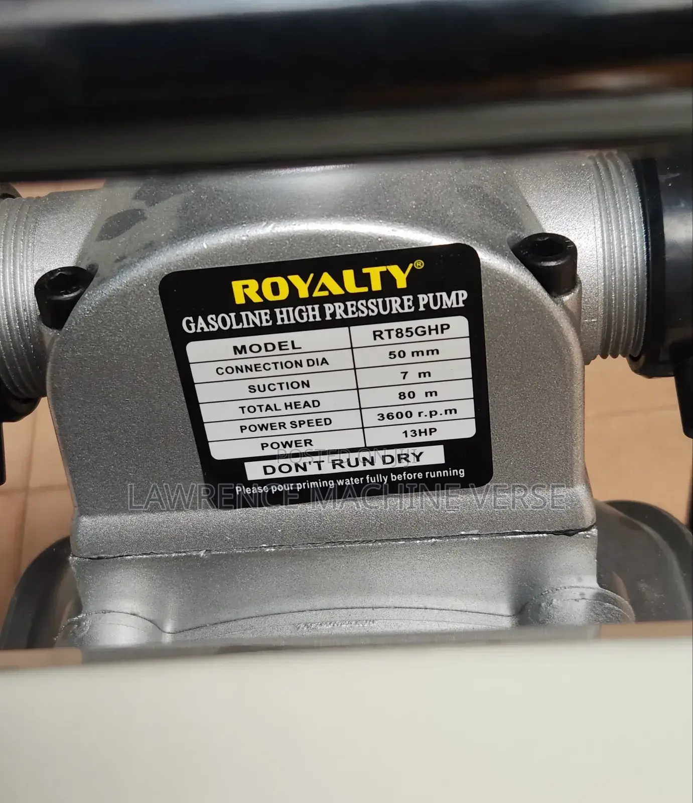 Gasoline High Pressure Pump 13hp