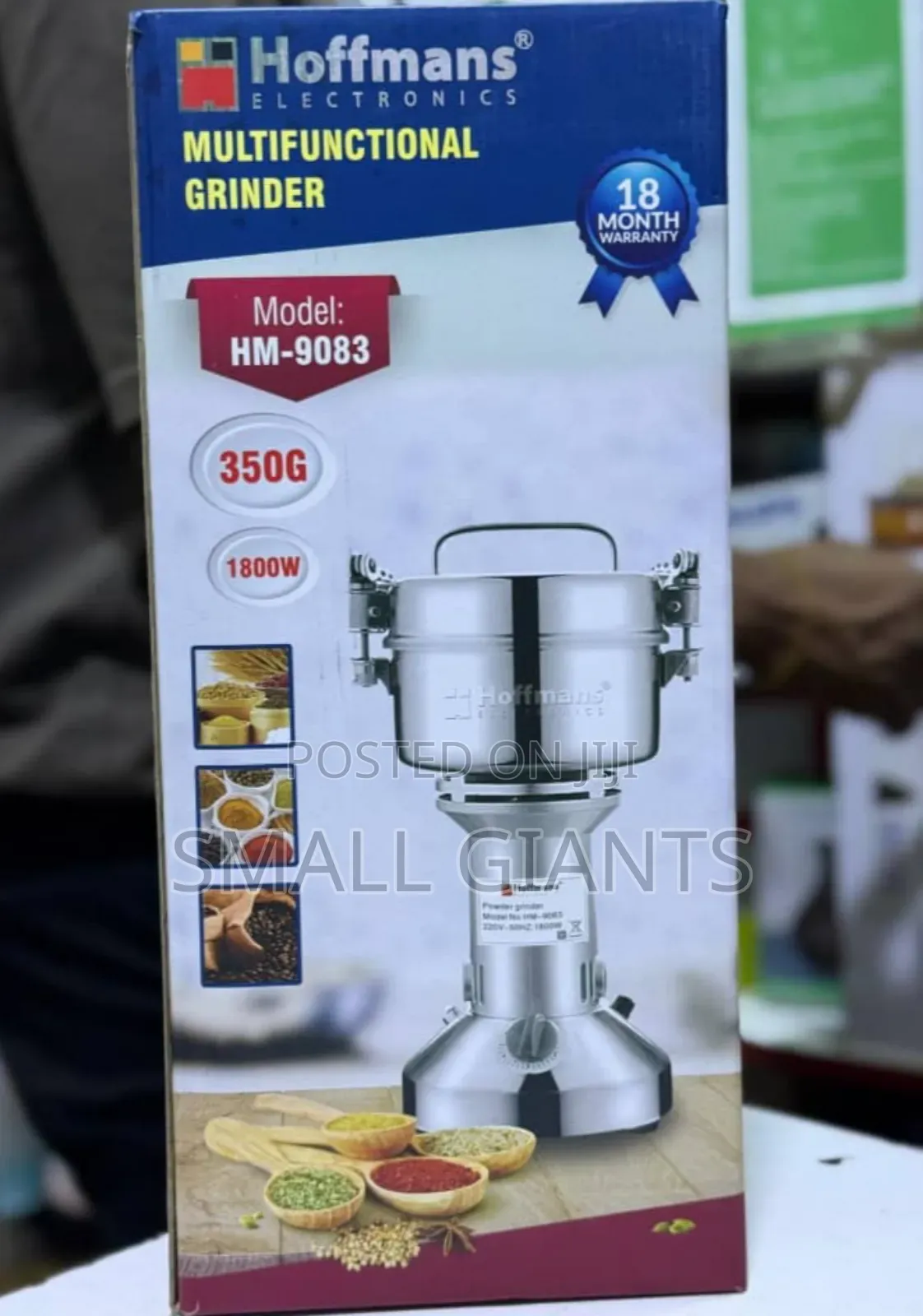 Hoffmans 350g Multifunction Grinder