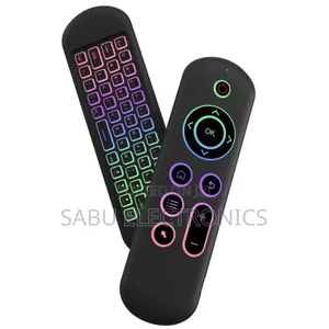 Air Mouse and Keyboard Remote- TVS- Tv Stick - Tv Box- Black