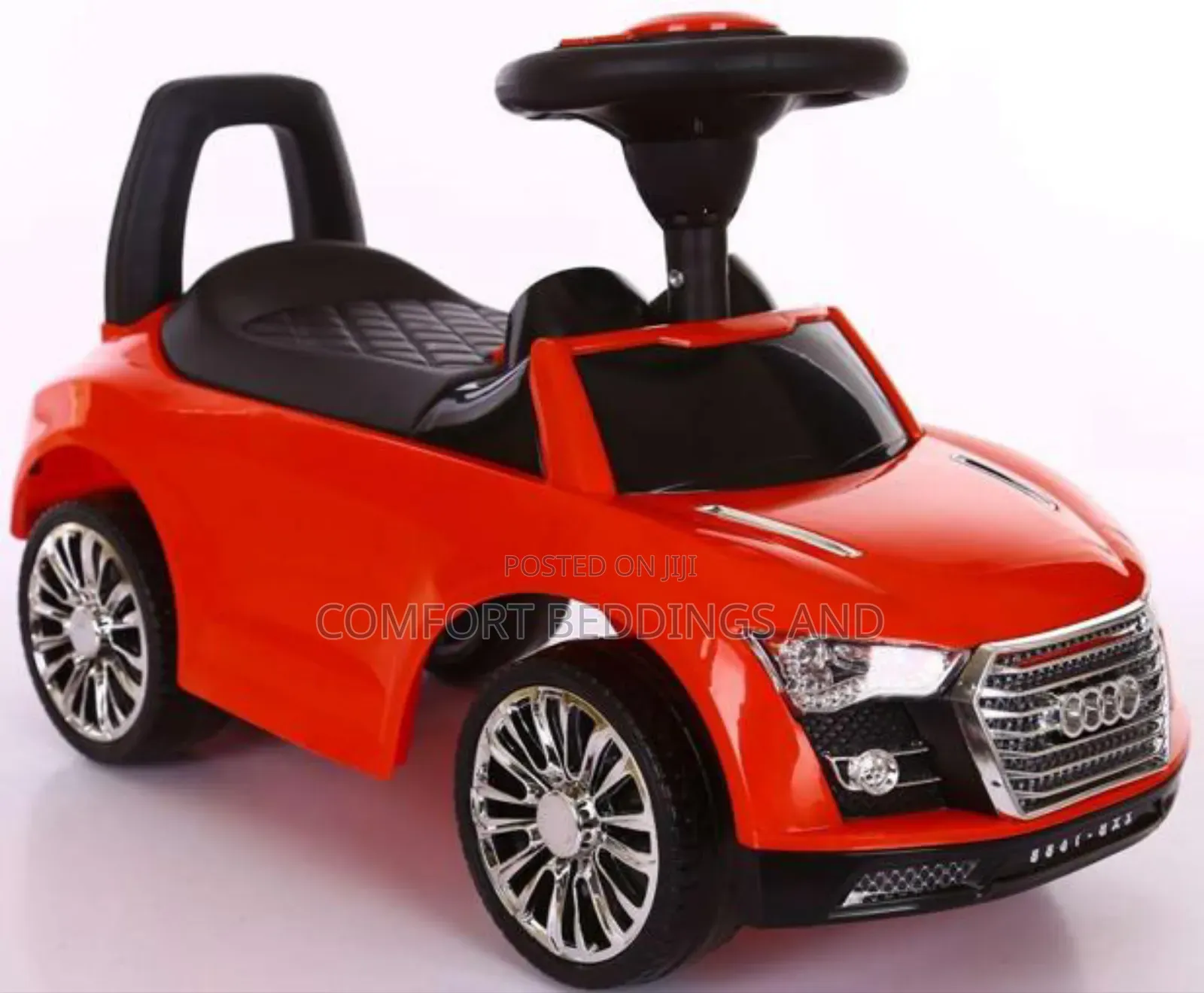 Push Musical Toy Car Red
